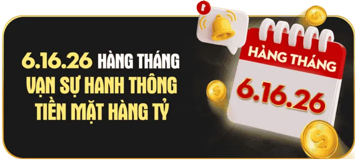 Hình ảnh hoàn trả hàng tuần và thưởng nạp lại cho game bắn cá