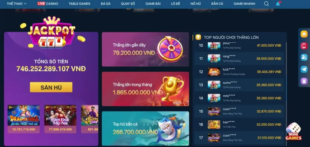 Trò chơi bắn cá 1xbet